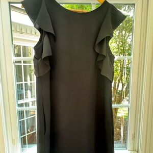 Black “Petite” Banana Republic dress size 10.